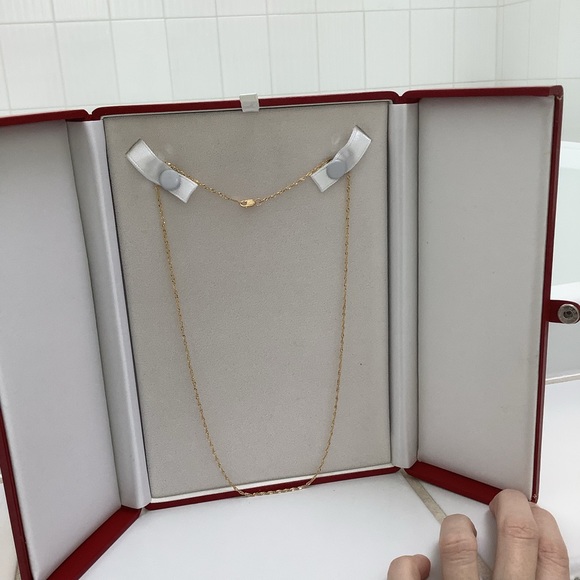 14K Plain Gold Chain!! Add your own charm/pendant - Picture 2 of 3